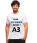 Camiseta Algodão Personalizada Frente (A3)