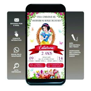 Artes para Convite Digital Com Link PDF / Digital 10x150 4x0   