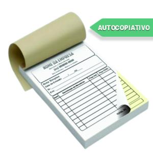 Blocos e Talões - 15x20 cm Autocopiativo Papel Auto-Copiativo 56g 15x20 cm 1x0 BLOCAGEM Corte reto Colado - Serrilhado - Grampeado